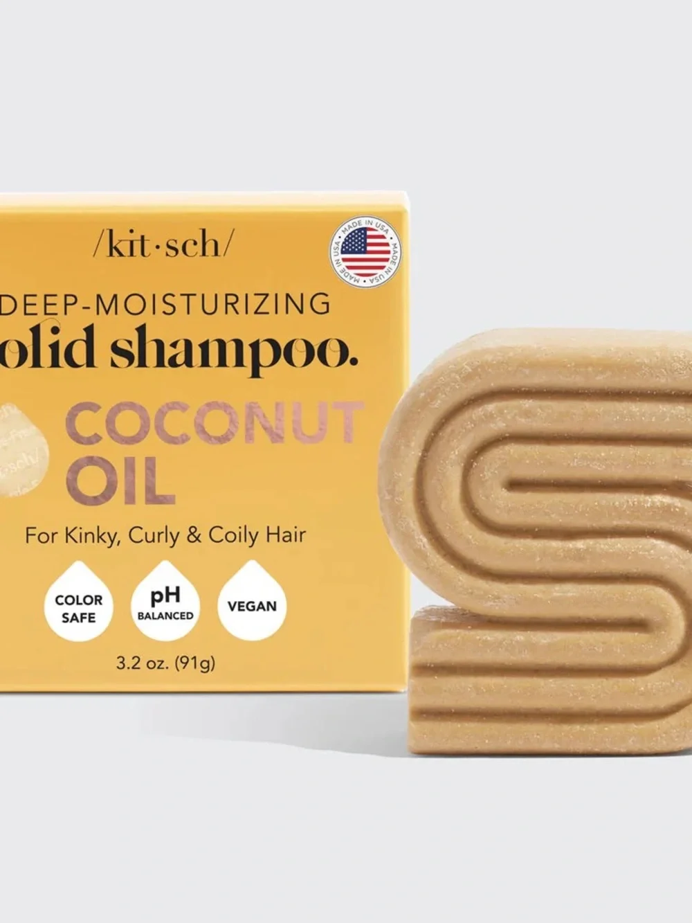 Kitsch Solid Coconut Oil Shampoo & Conditioner (BRAND NEW)